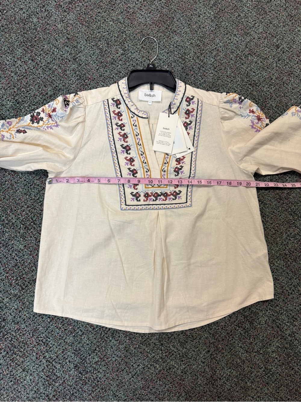 BA&SH NWT Caloe Top Size 2/M - Picture 10 of 13